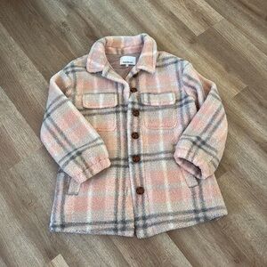 Heartloom Sherpa fleece Shacket